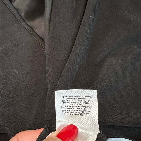 Nine West Ruched Shoulder Tie Elegant Black Women's Top Size 2X NWT - Picture 14 of 17